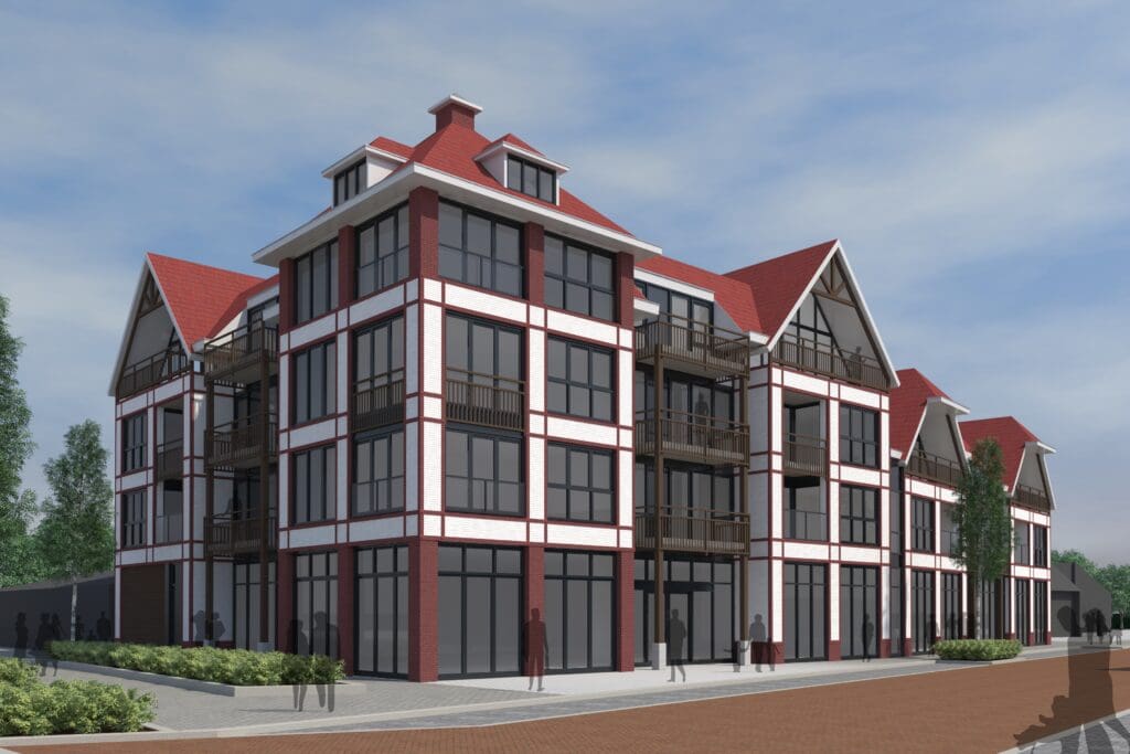 Spar gemakswinkel en appartementen